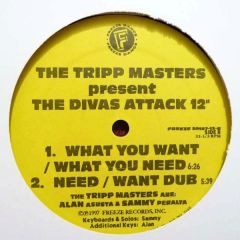 The Tripp Masters - The Tripp Masters - The Divas Attack EP - Freeze Records