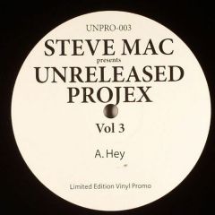 Steve Mac - Steve Mac - Unreleased Projex Volume 3 - White