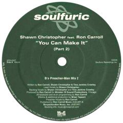 Shawn Christopher Ft Ron Carroll - Shawn Christopher Ft Ron Carroll - You Can Make It (Part 2) - Soul Furic