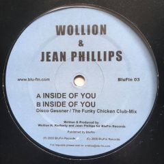 Wollion & Jean Phillips - Wollion & Jean Phillips - Inside Of You - Blu Fin