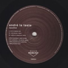 Andre La Taste - Andre La Taste - Equalize - Grounded Music