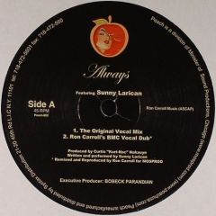 Ben Tom Feat. Sunny Larican - Ben Tom Feat. Sunny Larican - Always - Peach