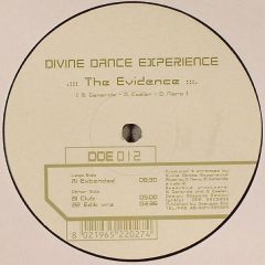 Divine Dance Experience - Divine Dance Experience - The Evidence - Dde Records 12