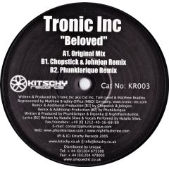 Tronic Inc - Tronic Inc - Beloved - Kitschy