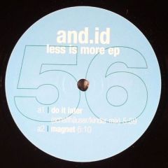 And.Id - And.Id - Less Is More EP - Ware
