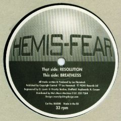 Hemis-Fear - Hemis-Fear - Resolution - B-Movie Records