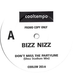 Bizz Nizz - Bizz Nizz - Don't Miss The Partyline - Cooltempo