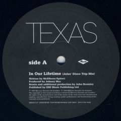 Texas - Texas - In Our Lifetime - Mercury