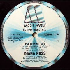 Diana Ross - Diana Ross - I'm Coming Out - Motown