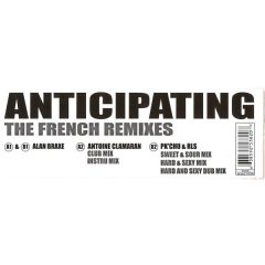 Anticipating - Anticipating - The French Remixes - Zomba