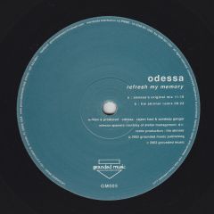 Odessa - Odessa - Refresh My Memory - Grounded Music
