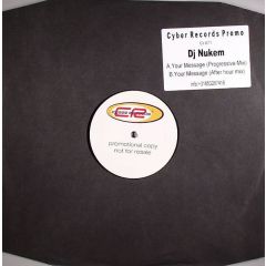 DJ Nukem - DJ Nukem - Your Message - Cyber Records