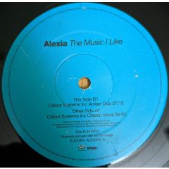 Alexia - Alexia - The Music I Like - Sony