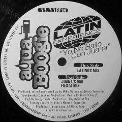 Latin Experience - Latin Experience - Yo No Balio Con Juanu - Aqua Boogie