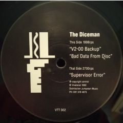 Diceman - Diceman - V2-00 Backup / Supervisor Err - Vivatonal