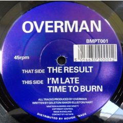 Overman - Overman - The Result - Black Market