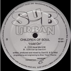 Children Of Soul - Children Of Soul - Hold On - Suburban