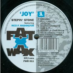 Stepin' Stone - Stepin' Stone - Joy - Fat Wax