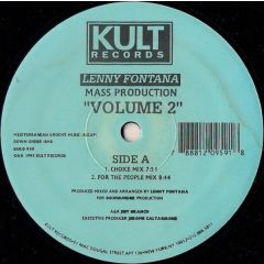 Lenny Fontana - Lenny Fontana - Mass Production Vol 2 - Kult Records