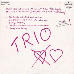 Trio - Trio - Da Da Da Ich Lieb Dich Nicht Du Liebst Mich Nicht  - Mercury