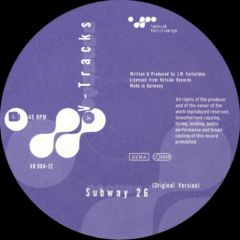 V Tracks - V Tracks - Subway 26 - Virtual Recordings