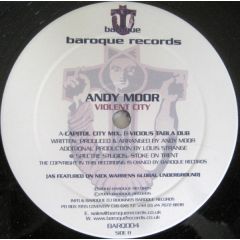 Andy Moor - Andy Moor - Violent City - Baroque