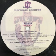 Leama - Leama - Melodica / Fabricate - Baroque Records