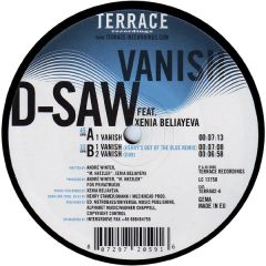 D-Saw - D-Saw - Vanish - Terrace Recordings