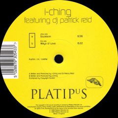 I-Ching Ft DJ Patrick Reid - I-Ching Ft DJ Patrick Reid - Soulstorm - Platipus