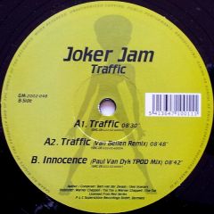 Joker Jam - Joker Jam - Traffic / Innocence - Green Martian