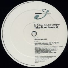DJ Antoine Feat. Eve Gallagher - DJ Antoine Feat. Eve Gallagher - Take It Or Leave It - Session Recordings
