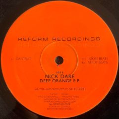 Nick Dare - Nick Dare - Deep Orange E.P - Reform
