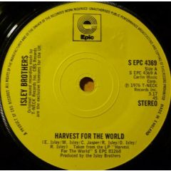 Isley Brothers - Isley Brothers - Harvest For The World - Epic