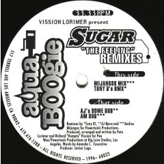 Sugar - Sugar - The Feeling Remixes - Aqua Boogie