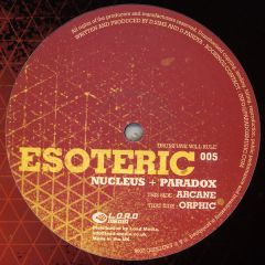 Nucleus & Paradox - Nucleus & Paradox - Arcane / Orphic - Esoteric