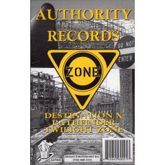 Zone  - Zone  - Destination X - Authority