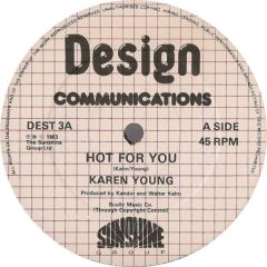 Karen Young - Karen Young - Hot For You - Design Communications