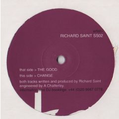 Richard Saint - Richard Saint - The Good - Sound State