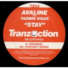 Avaline Feat Yazmin Vigus - Avaline Feat Yazmin Vigus - Stay - Tranzaction Recordings 