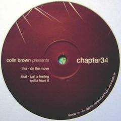Colin Brown - Colin Brown - On The Move / Just A Feeling - Aquamelon