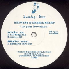 Key West & Debbie Sharp - Key West & Debbie Sharp - Let Your Love Shine - Running Note