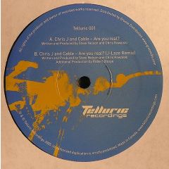 Chris J & Cable - Chris J & Cable - Are You Real? - Telluric