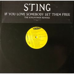 Sting - Sting - If You Love Someone/When We Dance - A&M