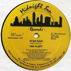 19th Fleet - 19th Fleet - Star Raid - Midnight Sun Records