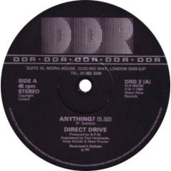 Direct Drive - Direct Drive - Anything? - Direct Drive Records