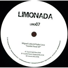 Miguel Lobo , Psykoloco - Miguel Lobo , Psykoloco - Scarlet Fever Ep - Limonada Records