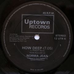 Norma Jean - Norma Jean - How Deep - Uptown Records