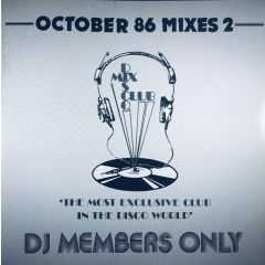 Various Artists - Various Artists - October 86 Mixes 2 - DMC