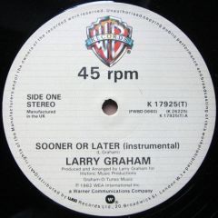Larry Graham - Larry Graham - Sooner Or Later - Warner Bros