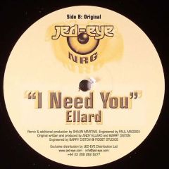 Ellard - Ellard - I Need You - Jedi Nrg
